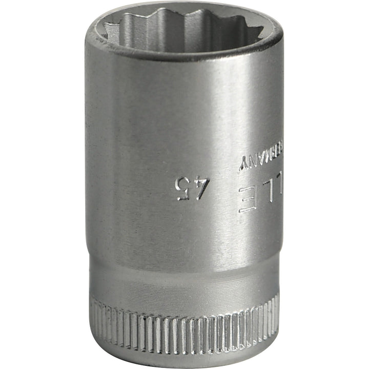 Stahlwille 02010013 45 3/8" 12-pt Socket, 13 mm