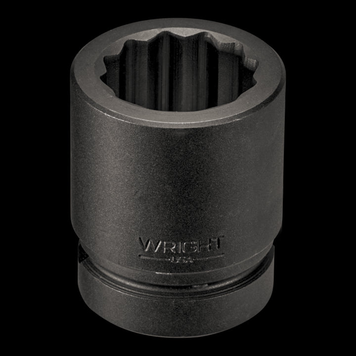 Wright Tool 67H24 3/4" Drive 12 Point Standard Impact Socket - 3/4"