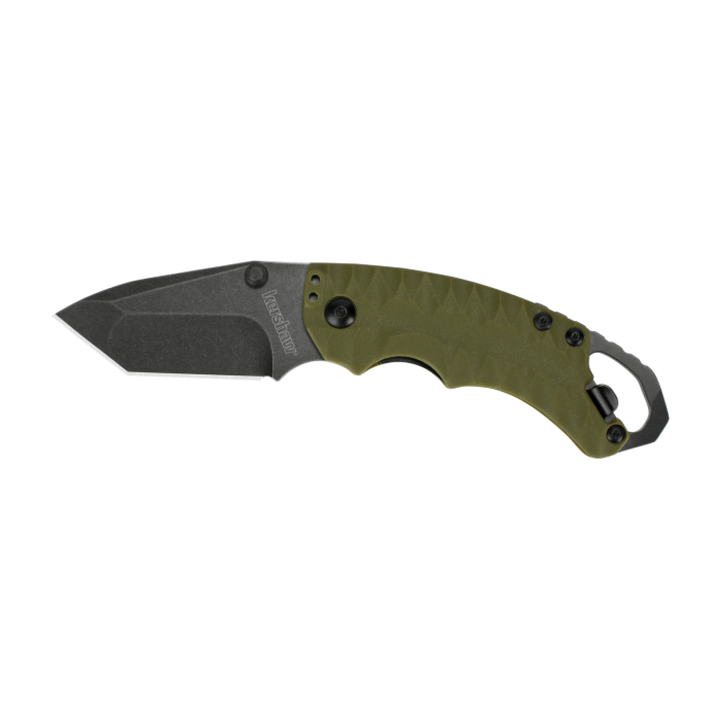 Kershaw 8750TOLBW Shuffle II - Tanto, Olive, BlackWash