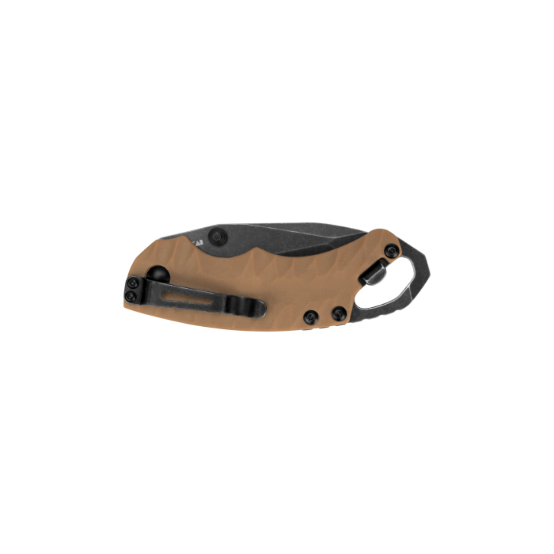 Kershaw 8750TTANBW Shuffle II - Tanto, Tan & BlackWash