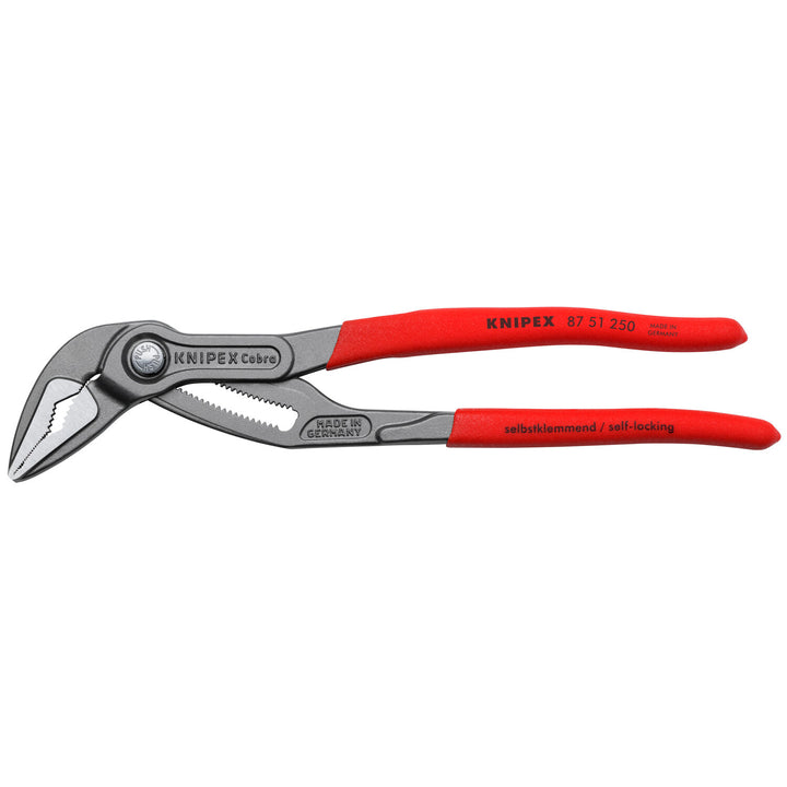 Knipex 87 51 250 SBA Cobra ES Water Pump Pliers, 10"