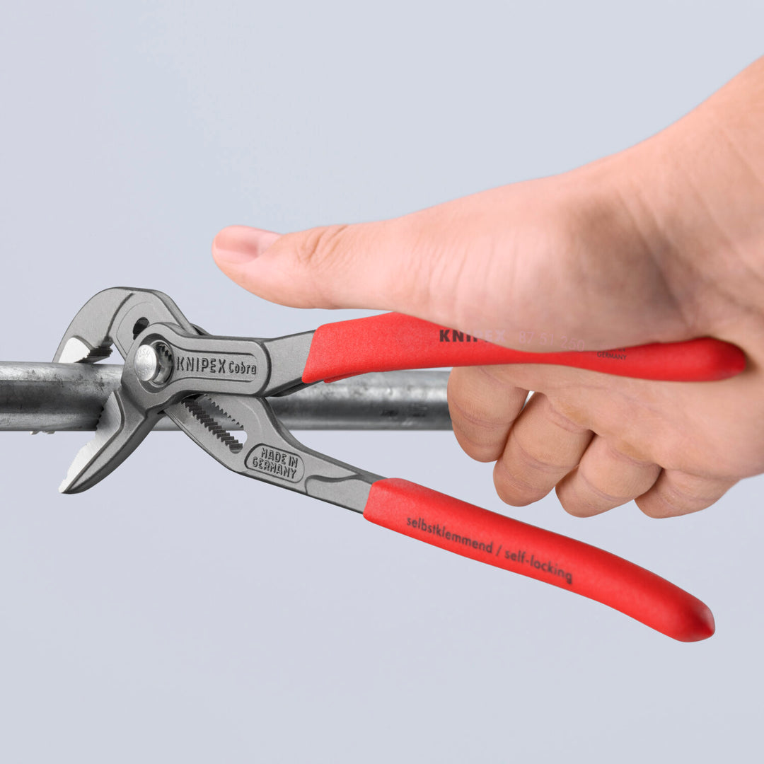 Knipex 87 51 250 SBA Cobra ES Water Pump Pliers, 10"