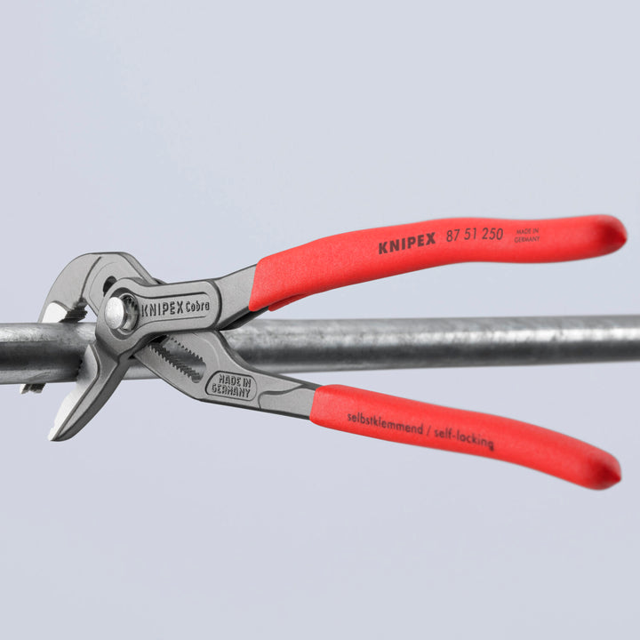 Knipex 87 51 250 Cobra ES Water Pump Pliers, 10"