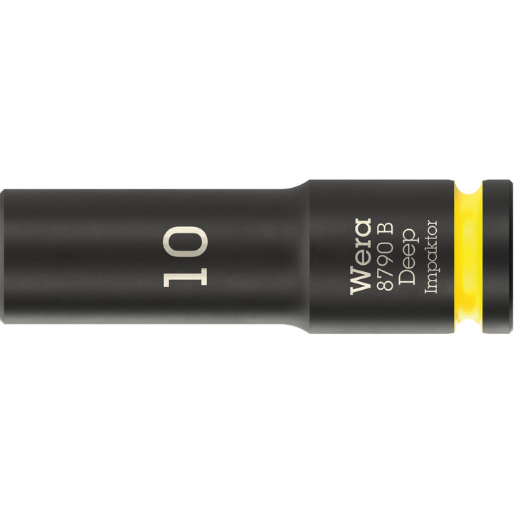Wera 8790 B Impaktor Deep Socket with 3/8" drive, 10 mm