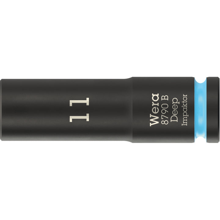Wera 8790 B Impaktor Deep Socket with 3/8" drive, 11 mm
