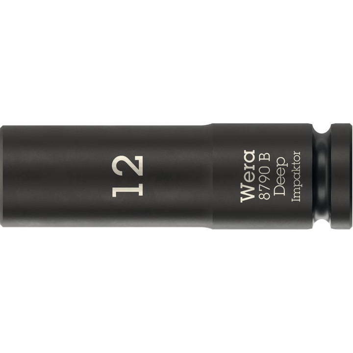 Wera 8790 B Impaktor Deep Socket with 3/8" drive, 12 mm