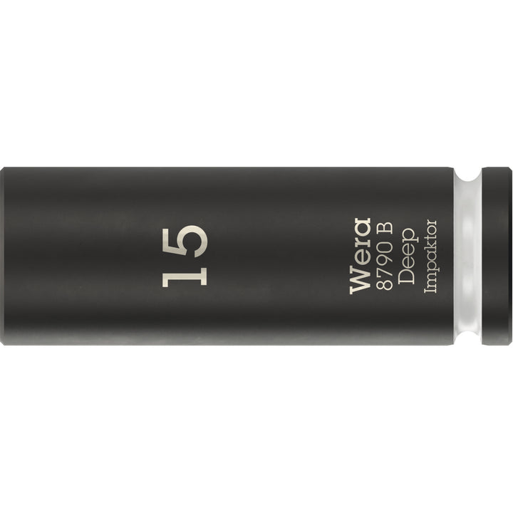 Wera 8790 B Impaktor Deep Socket with 3/8" drive, 15 mm