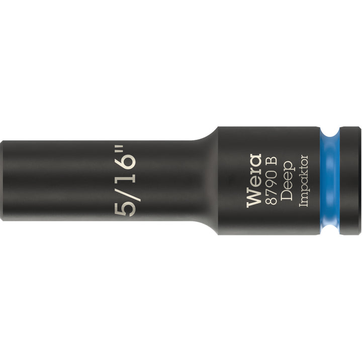 Wera 8790 B Impaktor Deep Socket with 3/8" drive, 5/16"