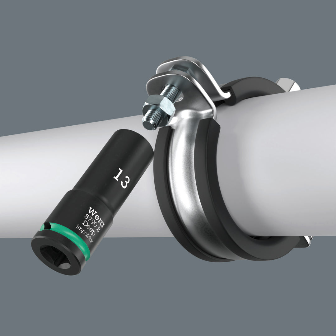 Wera 8790 B Impaktor Deep Set 1, 14 Pc.