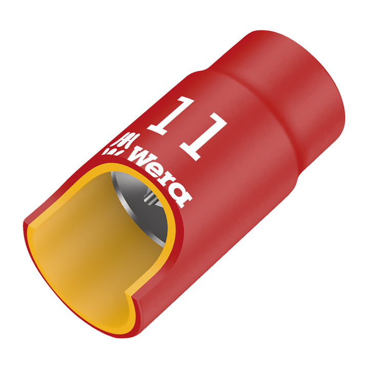 Wera 8790 B VDE Zyklop 3/8" socket, insulated, 10 x 46 mm