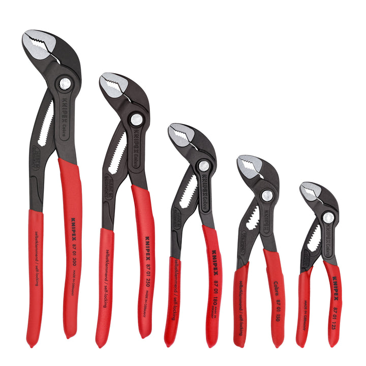 Knipex 00 19 55 S5 5 Pc Cobra® Set in Tool Roll