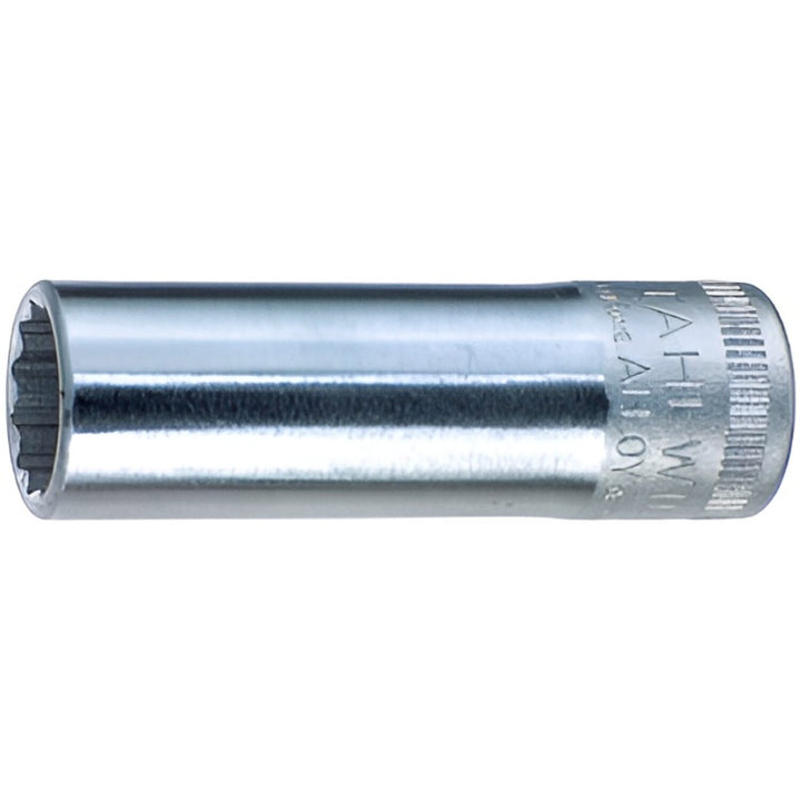Stahlwille 02020012 46 Extra Deep Bi-Hex Socket, 3/8" Drive 12 mm