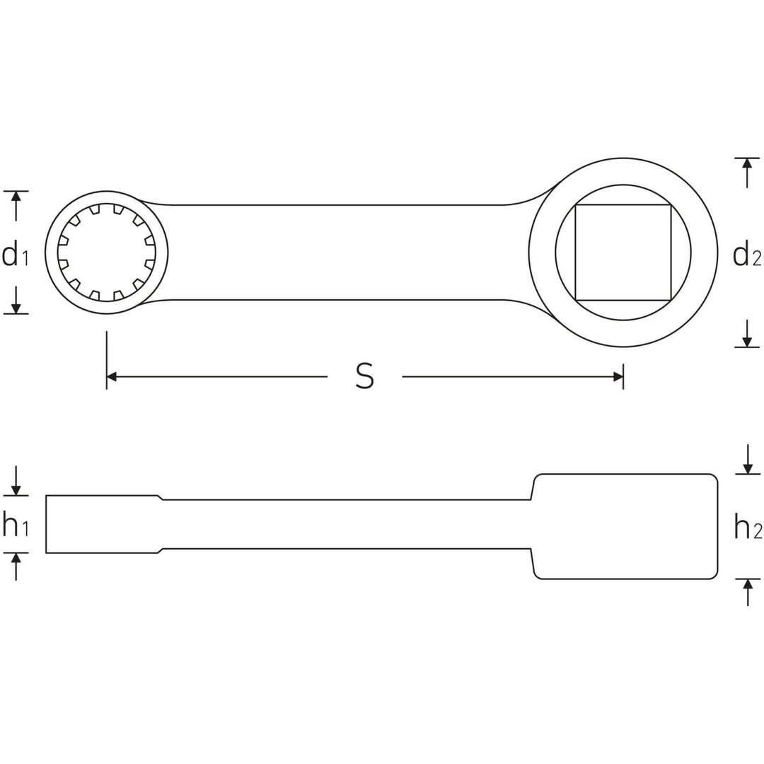 Stahlwille 02480028 447aSP 3/8" Spline-Drive Torque Adaptor, SP14