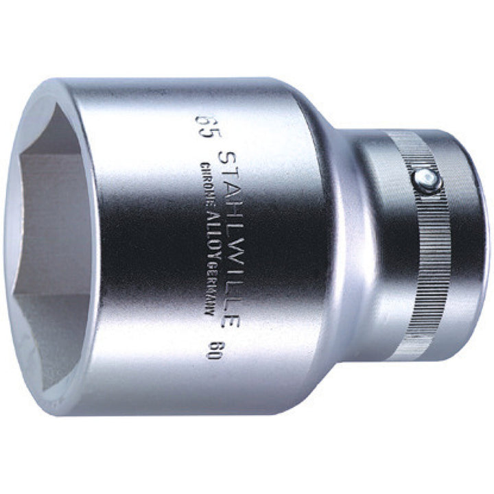 Stahlwille 06010065 Hex 60 1" Drive 6-pt Socket 65 mm