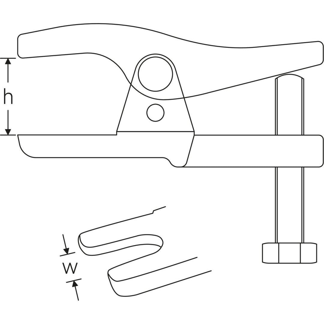 Stahlwille 71070001 Ball joint seperator