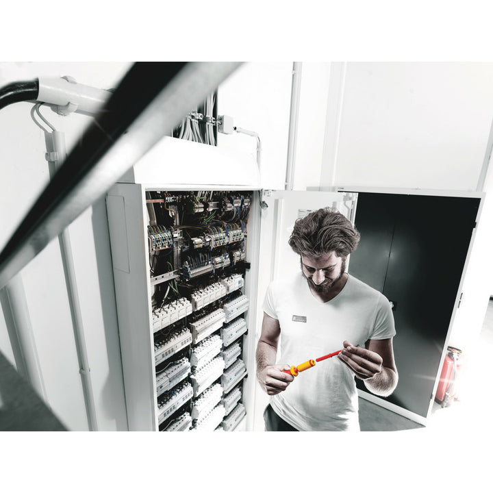 Wera Series 7400 VDE Kraftform adjustable torque handle (0.3-3.5 Nm), 7441 VDE x 1.2-3.0 Nm