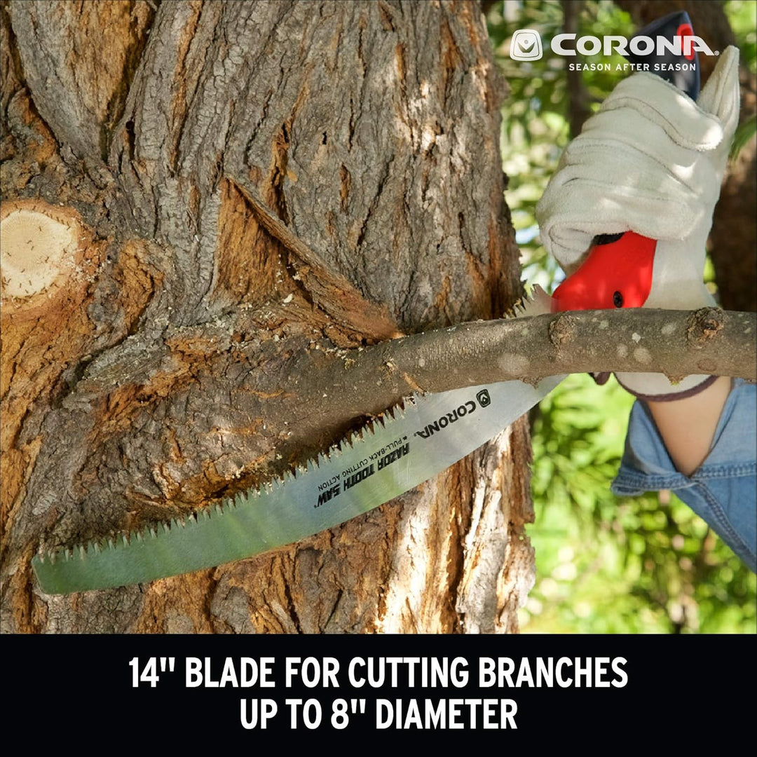 Corona RS 7395 Pruning Saw 14in Stainless Steel Razor Tooth