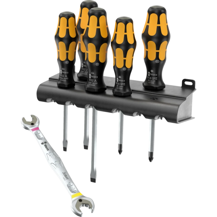 Wera 05136079001 Chiseldriver + Joker double open-end spanner. Limited Edition set 2 - 6 Pieces