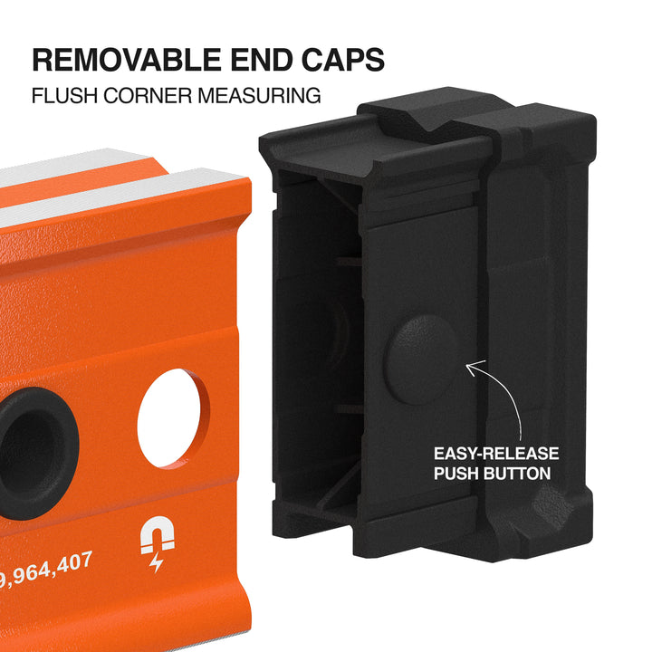 Klein Tools 93524MAG Magnetic Box Beam Level, 3 Vial, 24"