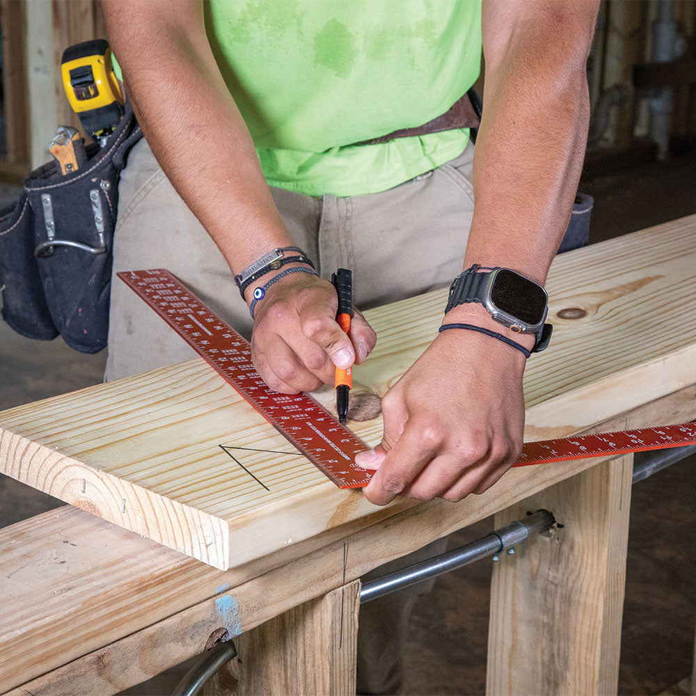 Klein Tools 935SQVP Rafter and Framing Square Set