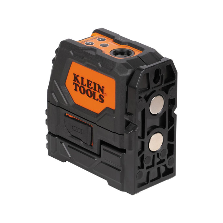 Klein Tools 93LCLGR Rechargeable Self-Leveling Green Cross-Line Laser Level with Red Plumb