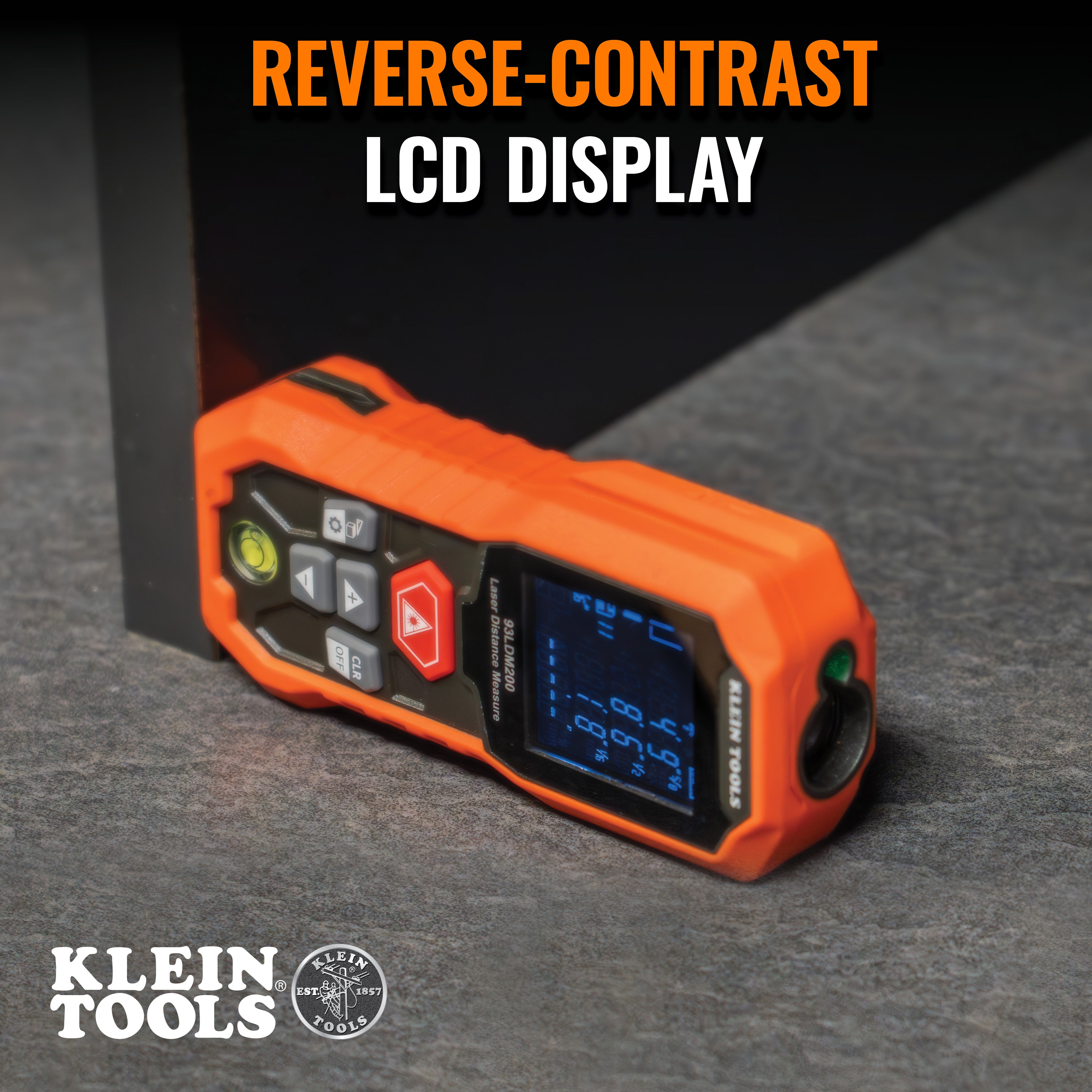 Klein Tool 93LDM200 Laser Distance Measure, 200-Foot – Haus of Tools