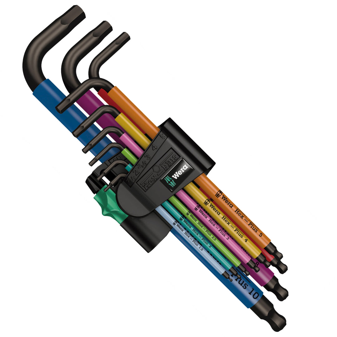 Wera 950/9 Hex-Plus Multicolour 1 SB L-key set, metric