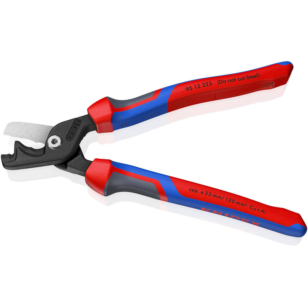 Knipex 95 12 225 KnipeXtend 9" StepCut XL Cable Shear