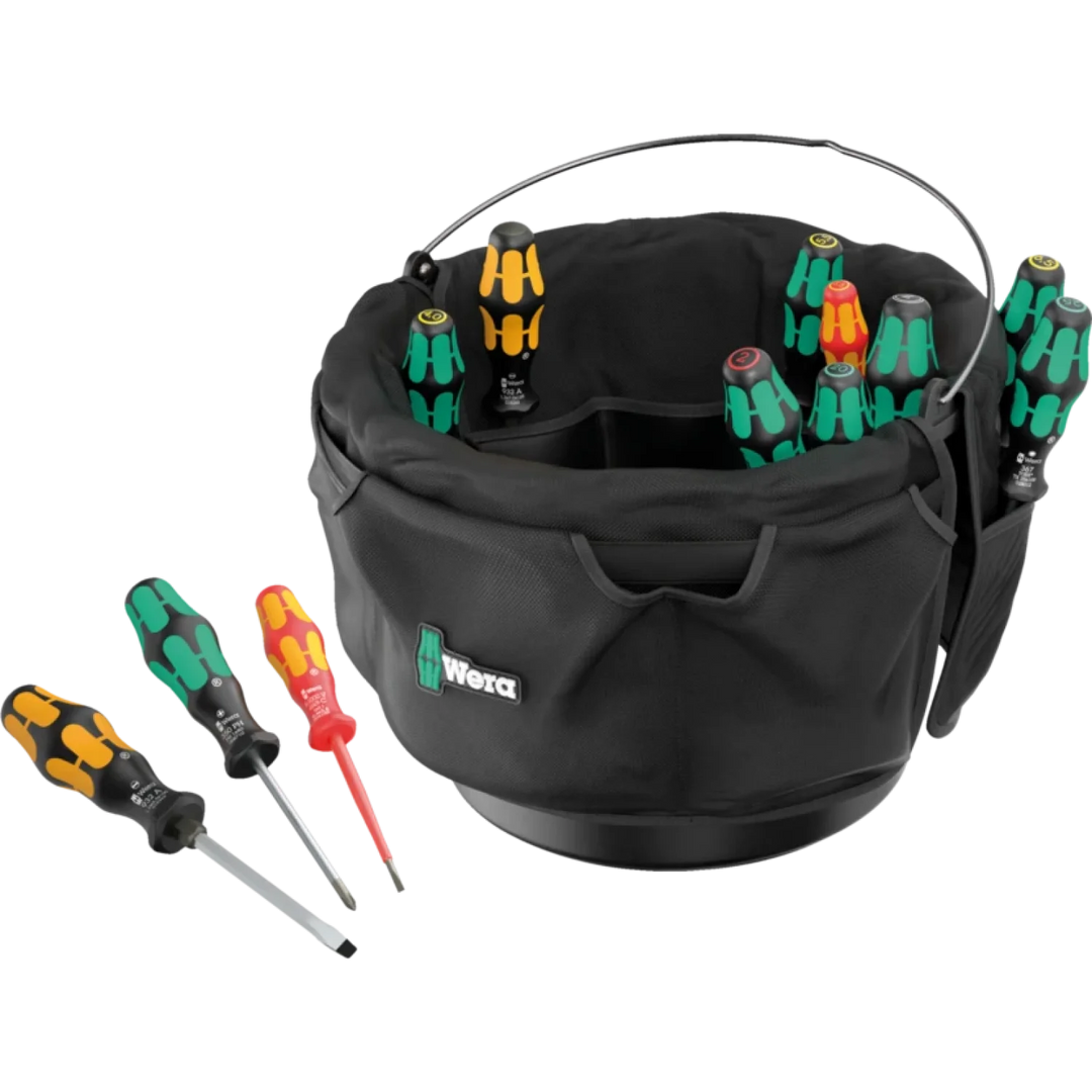 Wera 05105100001 9559 Tool bucket organizer screwdriver set 1 - 13 Pieces