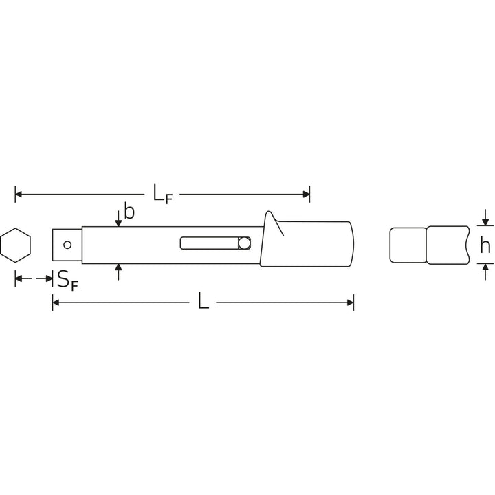 Stahlwille 50584001 730 Quick Service MANOSKOP Torque Wrench