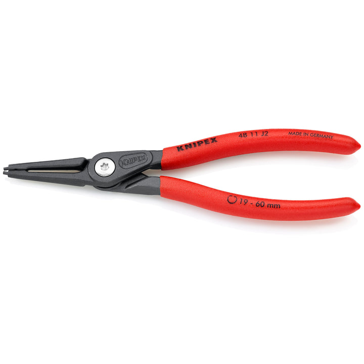 Knipex 48 11 J2 7 1/4" Internal Precision Snap Ring Pliers