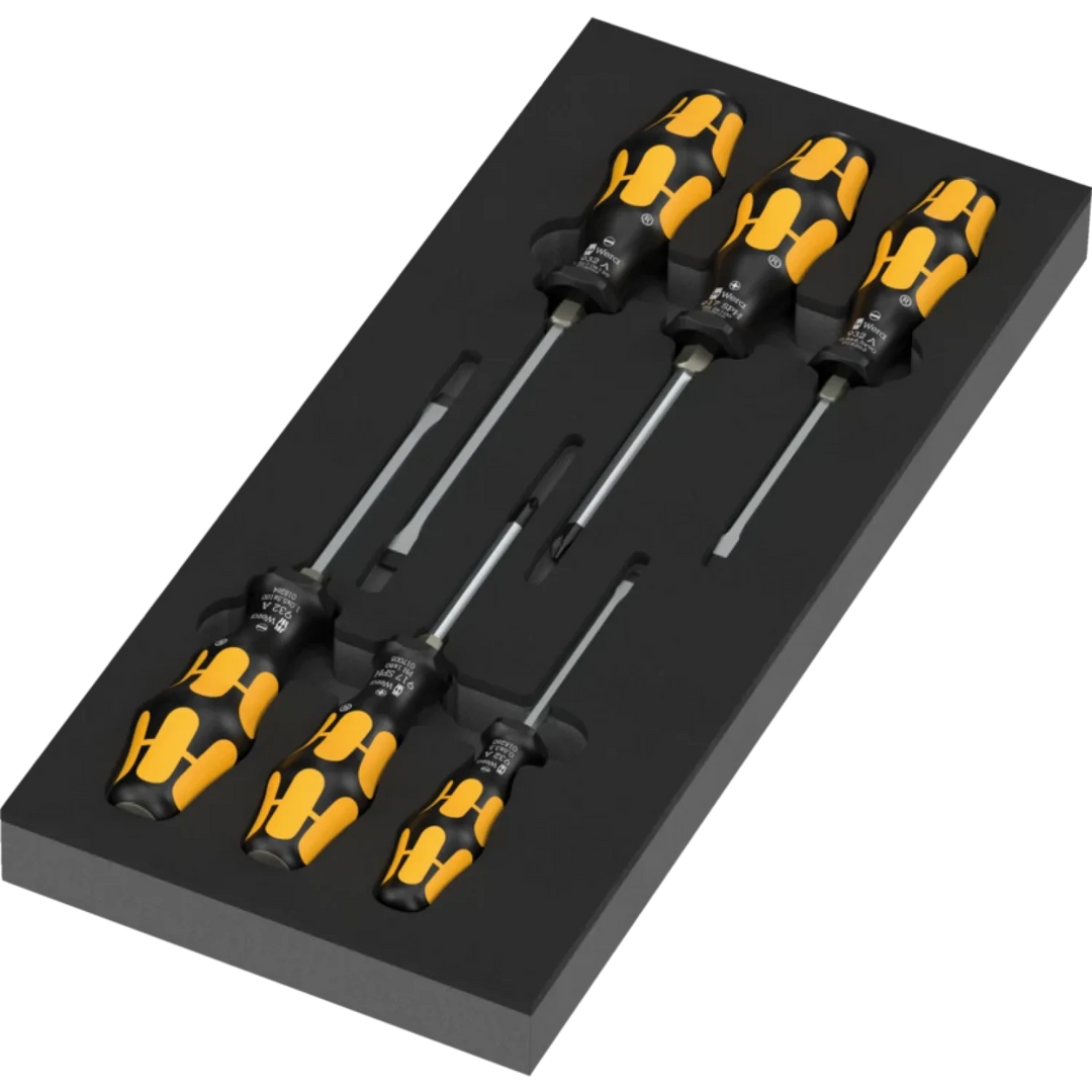 Wera 05150170001 97112 Foam insert Kraftform series 900 chiseldriver set 1 - 7 Pieces