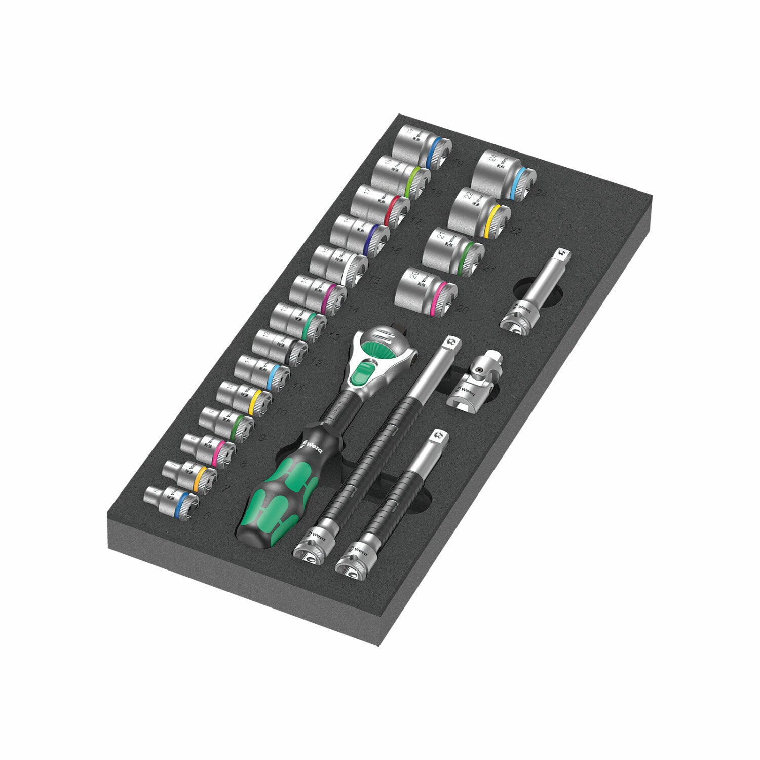 Wera 9721 Foam Insert 8000 B Zyklop 3/8