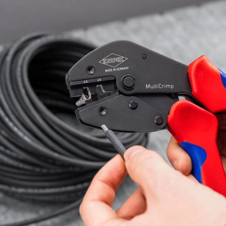 Knipex 97 33 03 9 1/4" MultiCrimp PV Crimping Pliers