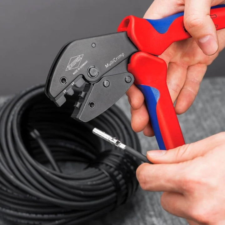 Knipex 97 33 03 9 1/4" MultiCrimp PV Crimping Pliers