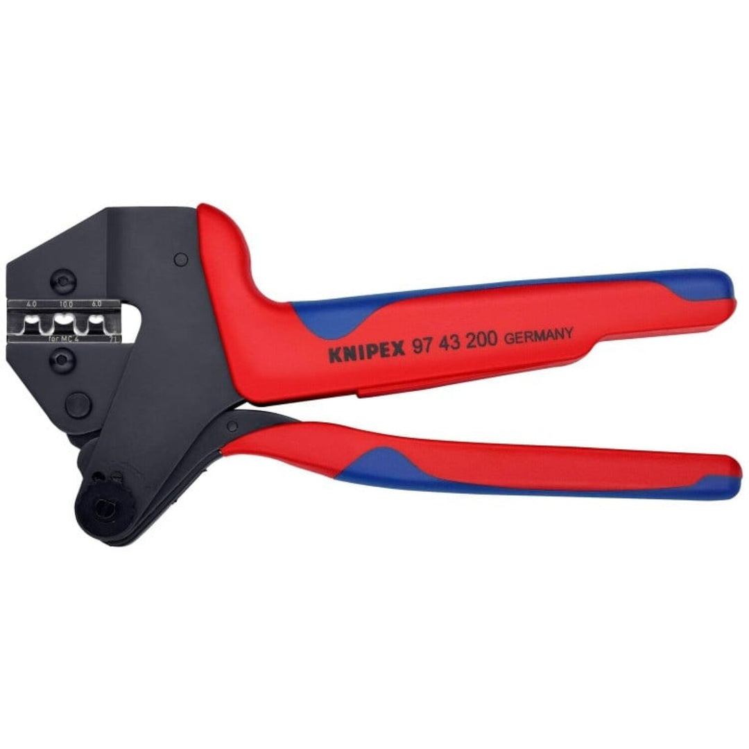 Knipex 97 49 71 Crimping die for MC4® and MC4® Evo 2 for 4, 6 and 10 mm² (12, 10 and 8 AWG)