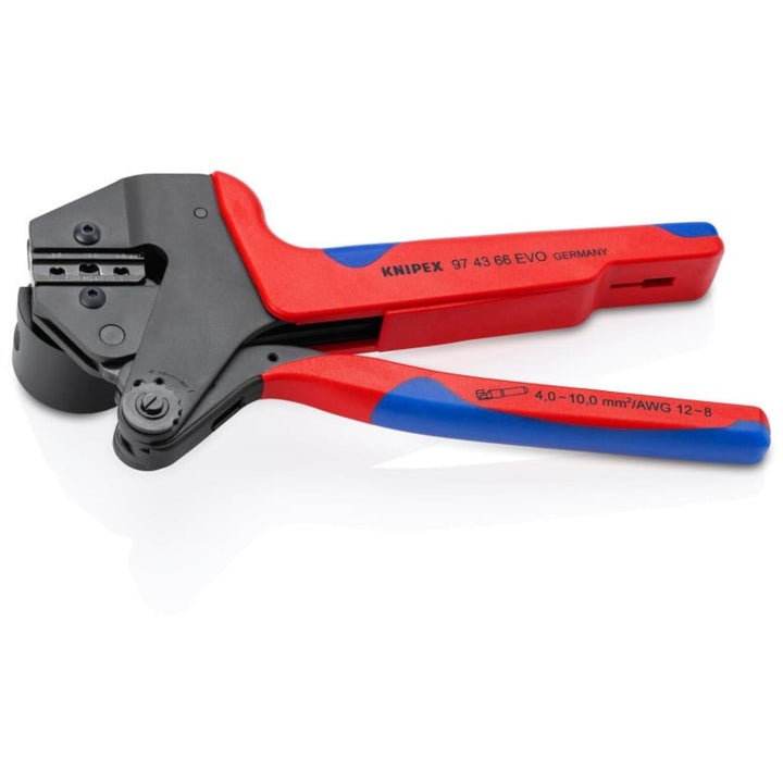 Knipex 97 43 66 EVO 8 1/4" Crimp System Pliers MC4® Evo 2