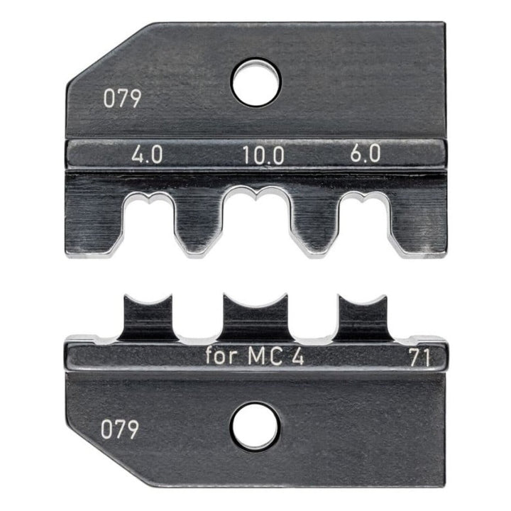 Knipex 97 49 71 Crimping die for MC4® and MC4® Evo 2 for 4, 6 and 10 mm² (12, 10 and 8 AWG)