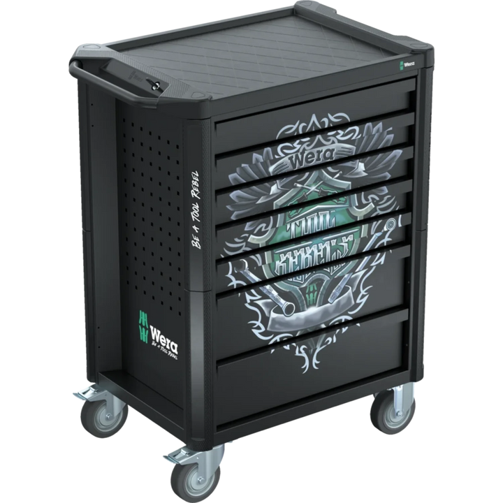 Wera 05305851001 9800 Tool Rebel roller cabinet, without tools