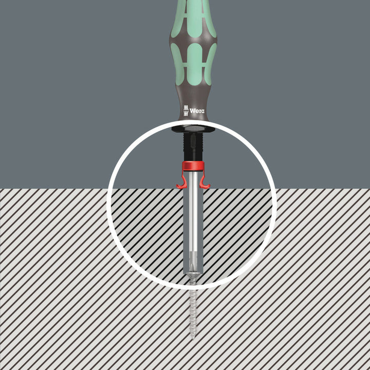 Wera 1441 SB Screw gripper attachment for screwdriver blades, long bits and L-keys, with holding function for screws, 4.5-6 x 41 mm