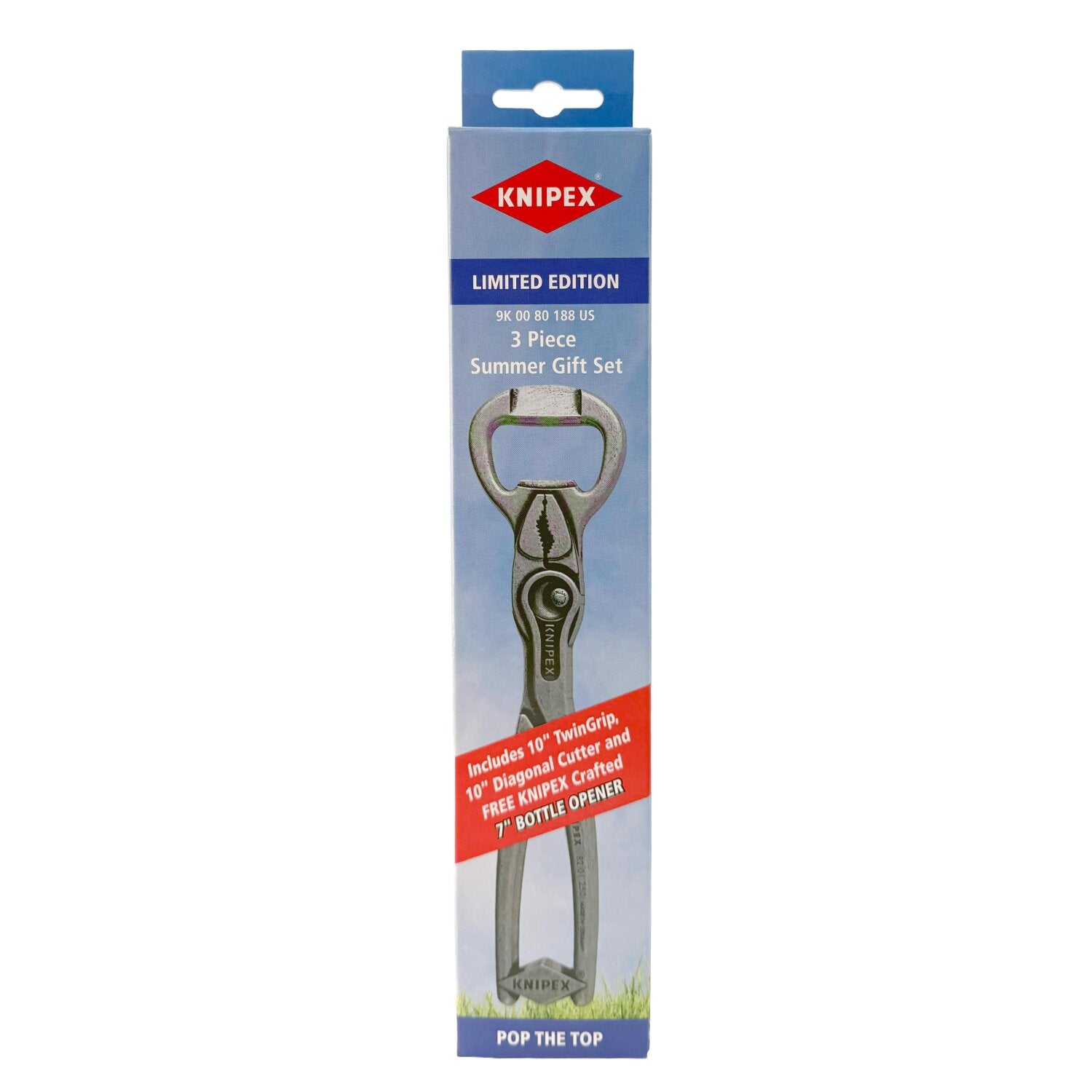 Knipex 9K 00 80 188 US 3-Piece Summer Gift Set – Haus of Tools