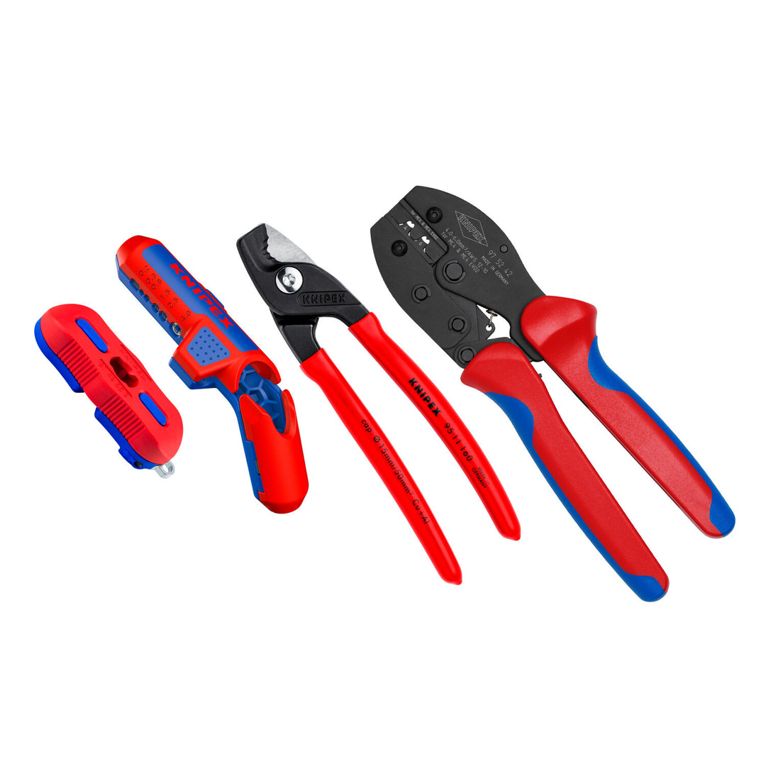 Knipex 9K 00 80 190 US Solar Tool Set, 4 Pc.
