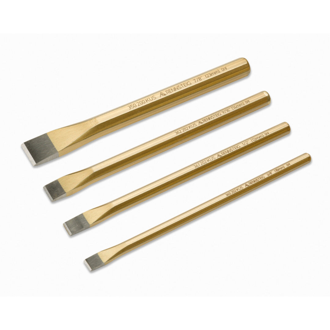 Rennsteig 9R 350 004 4 Pc Cold Chisel Set