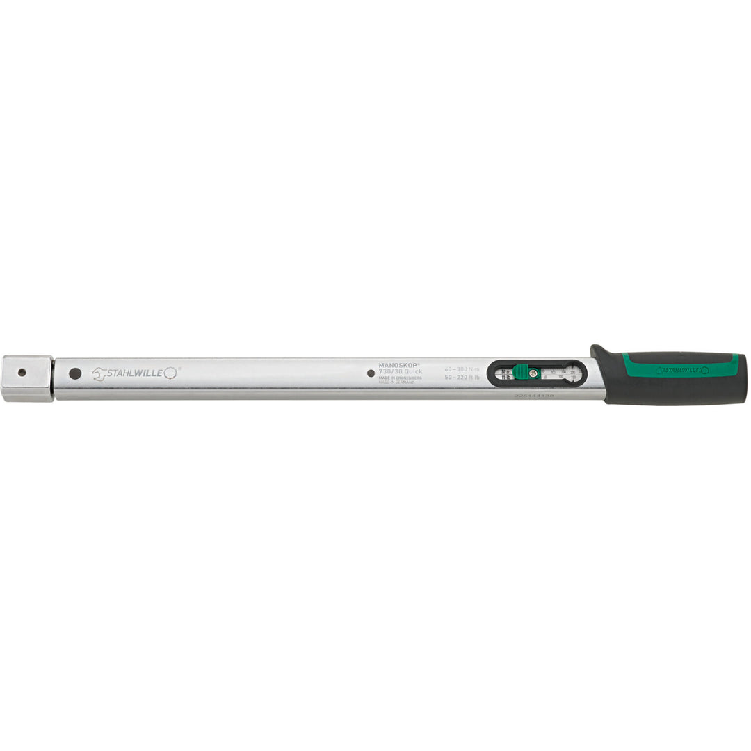 stahlwille 50184030 Torque wrench 730/30Q 60-300Nm 14x18mm