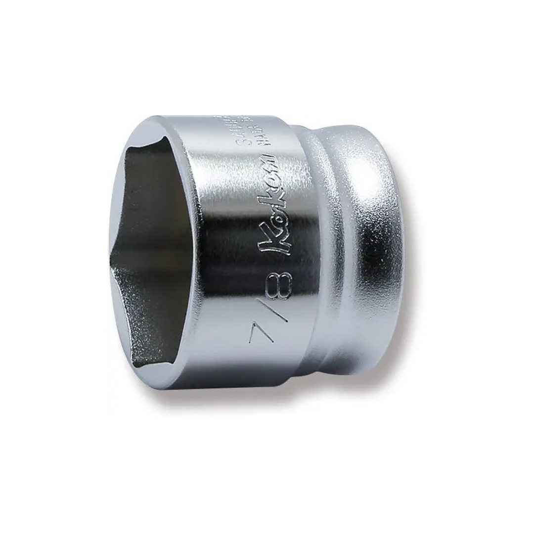 Ko-Ken 3400AZ-7/8 3/8" Square Drive Z-Series 6-Point SAE Socket - 7/8"