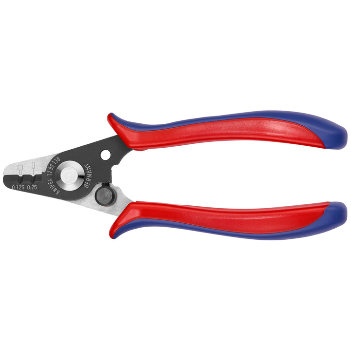 Knipex 12 82 130 SB 5 1/4" Wire Stripper for Fiber Optics