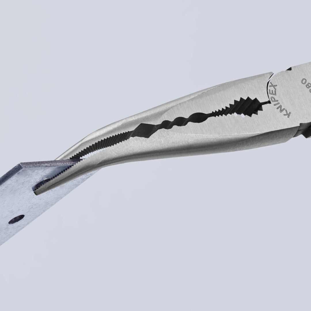 Knipex 28 81 280 SBA 11" Extra Long Needle-Nose 45° Angled Pliers