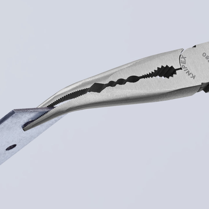 Knipex 28 81 280 SBA 11" Extra Long Needle-Nose 45° Angled Pliers