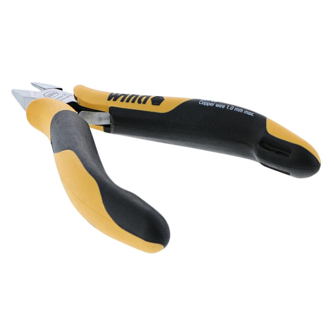 Wiha Tools 32705 Small Tapered Head Flush ESD Precision Cutters