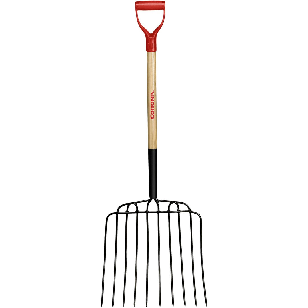 Corona FK 44010 Ensilage Fork, 10 Tine, D-Grip Handle